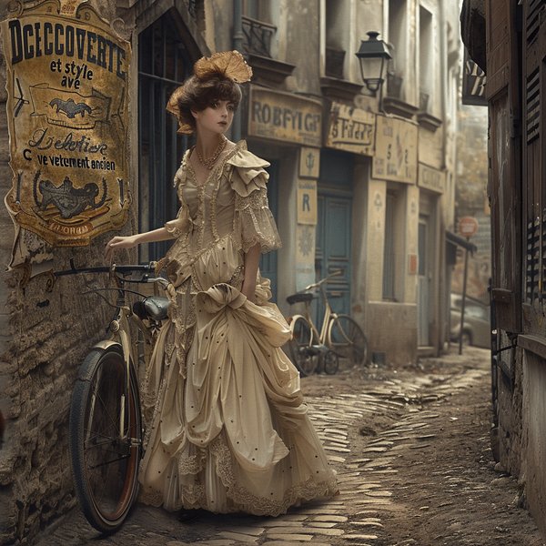 Découverte et style avec le vêtement ancien